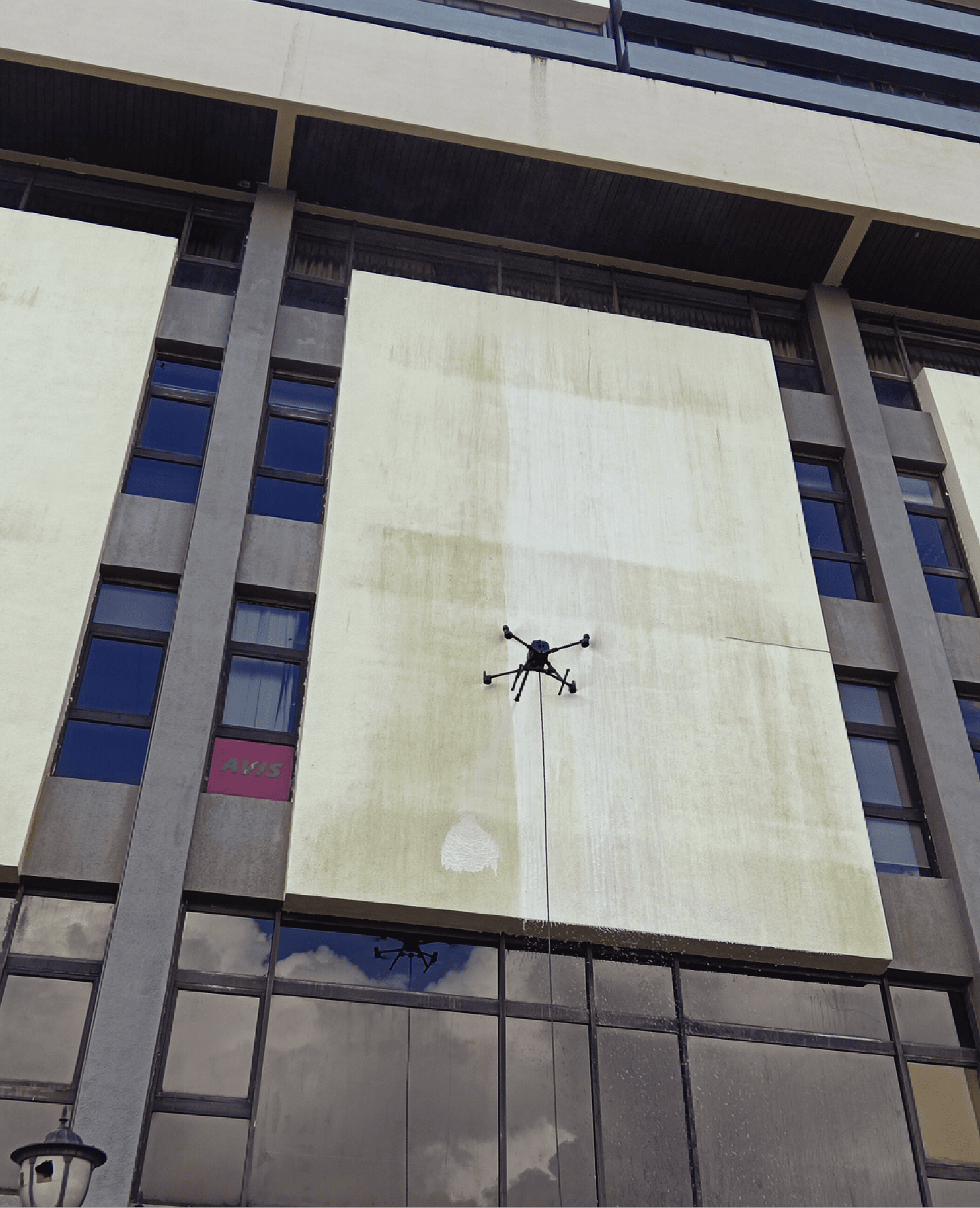 Spider Clean & Peakfly | High Rise Building Cleaning
